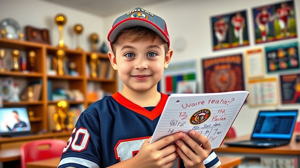 student fans balance academics