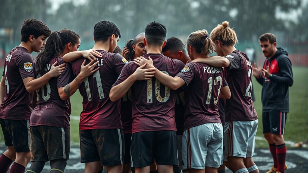 supporting members during losses