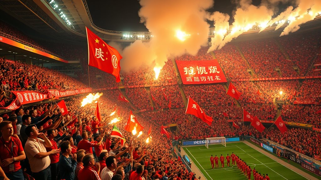 vibrant ultras fuel stadiums