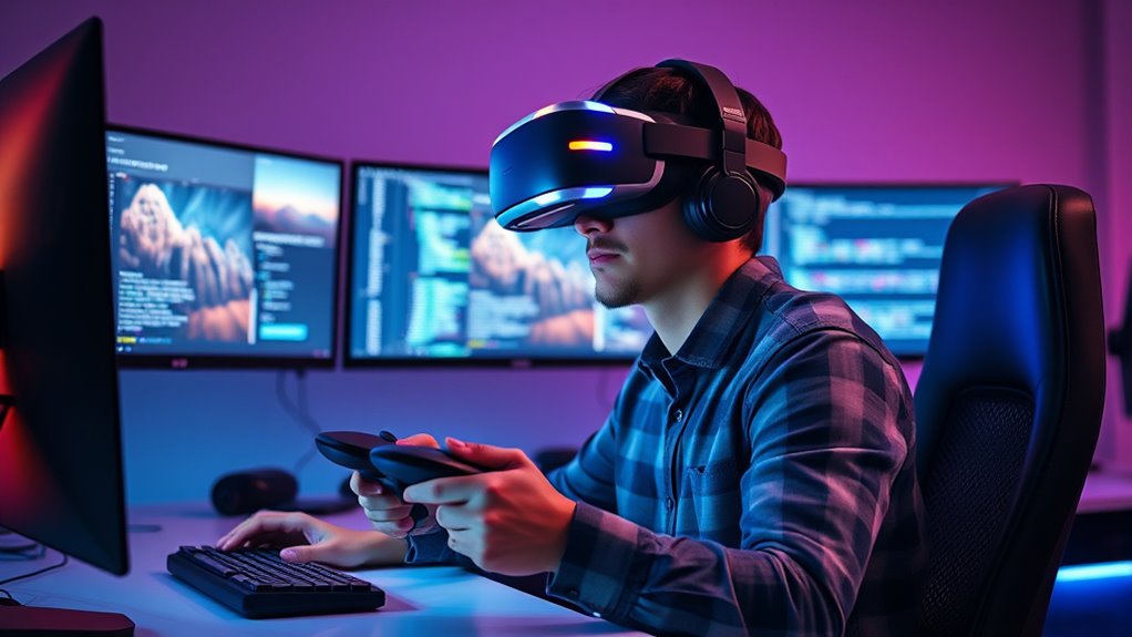 vr fan experience development