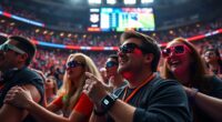 wearable tech boosts stadium experience