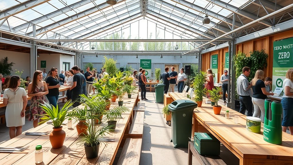 zero waste venue initiatives