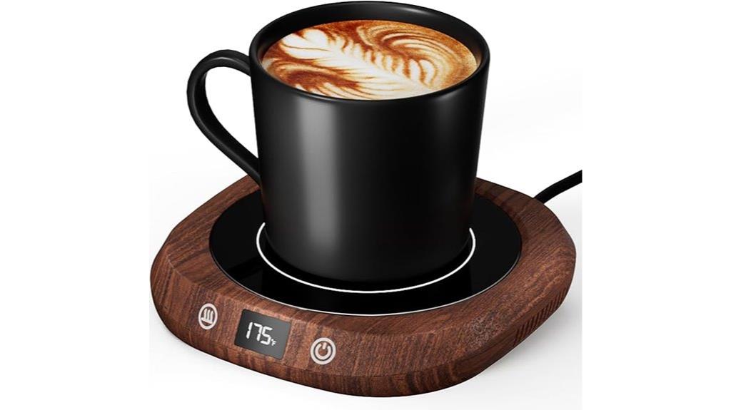 adjustable coffee warmer timer