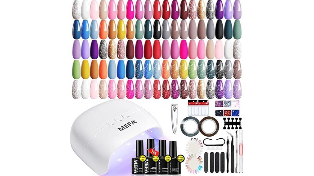 complete 60 piece nail set