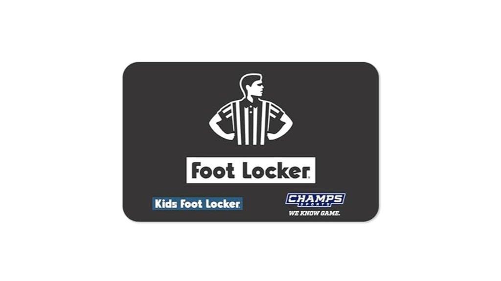 footwear store gift certificate