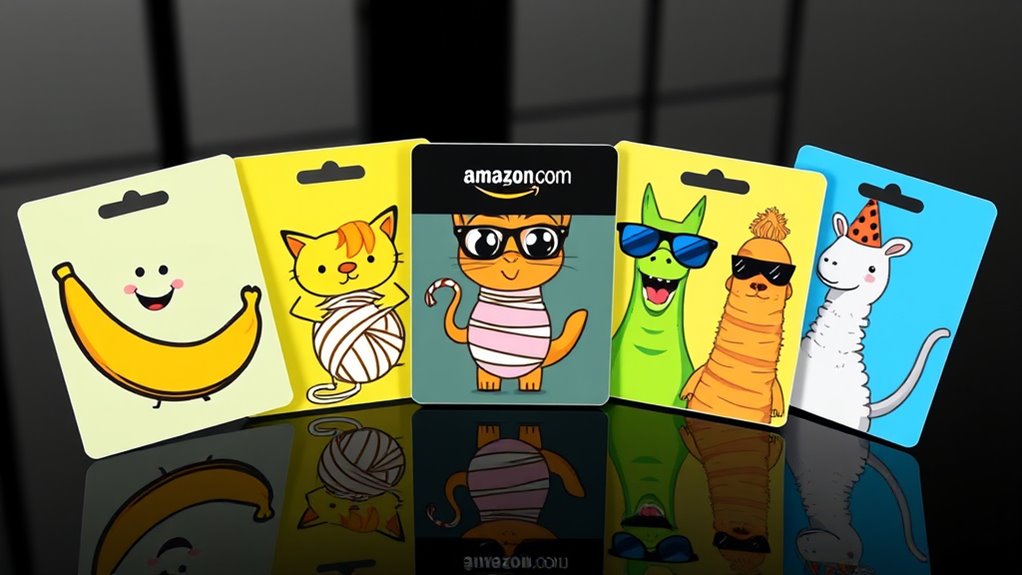 funny amazon gift card designs