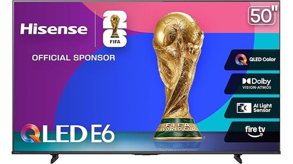 hisense 50 qled uhd tv