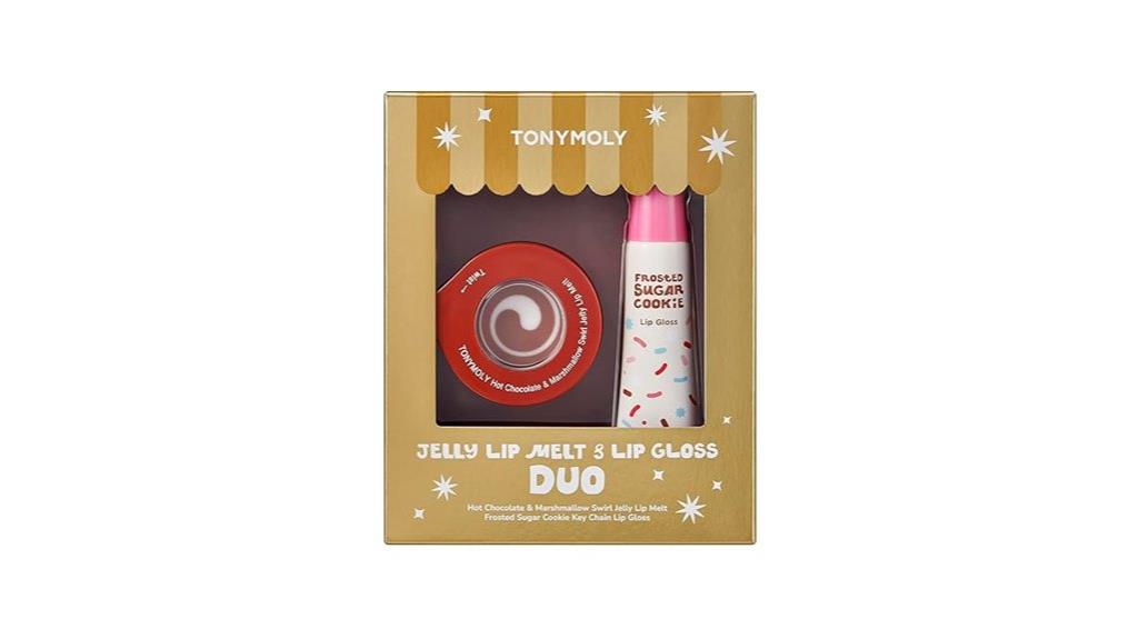 holiday lip gloss duo