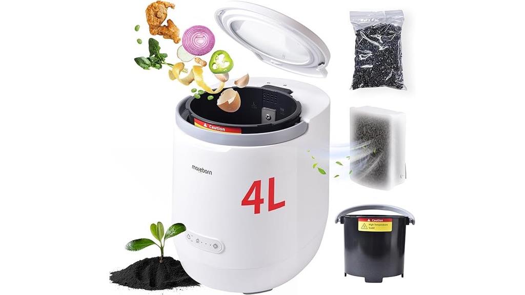 indoor 4l electric compost bin