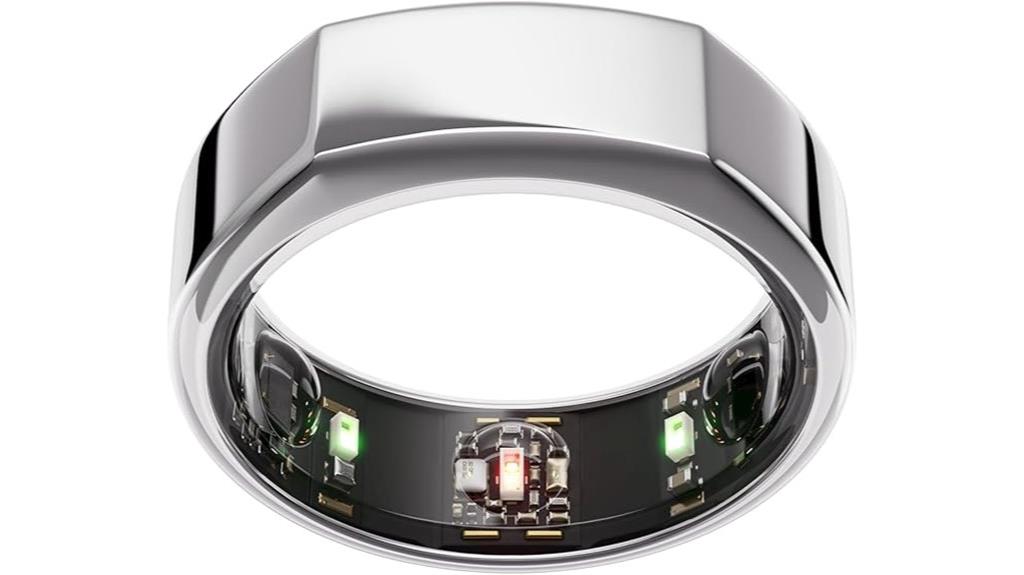 oura gen3 silver ring
