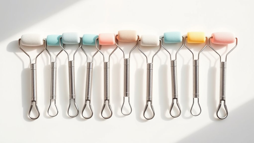 top face ice rollers