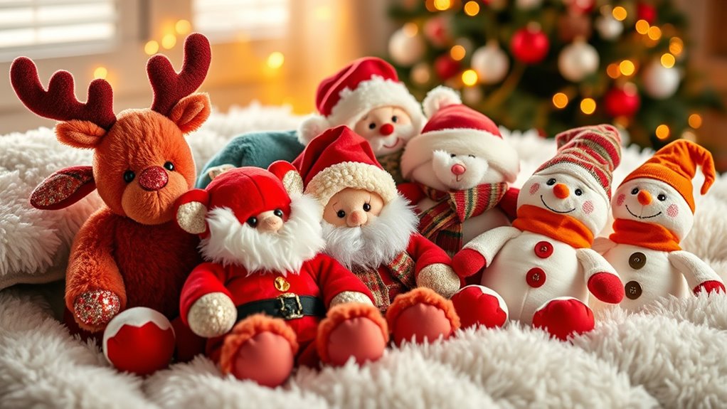 top holiday jellycat plushes