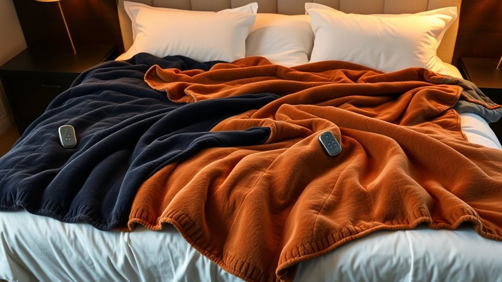 top king size electric blankets