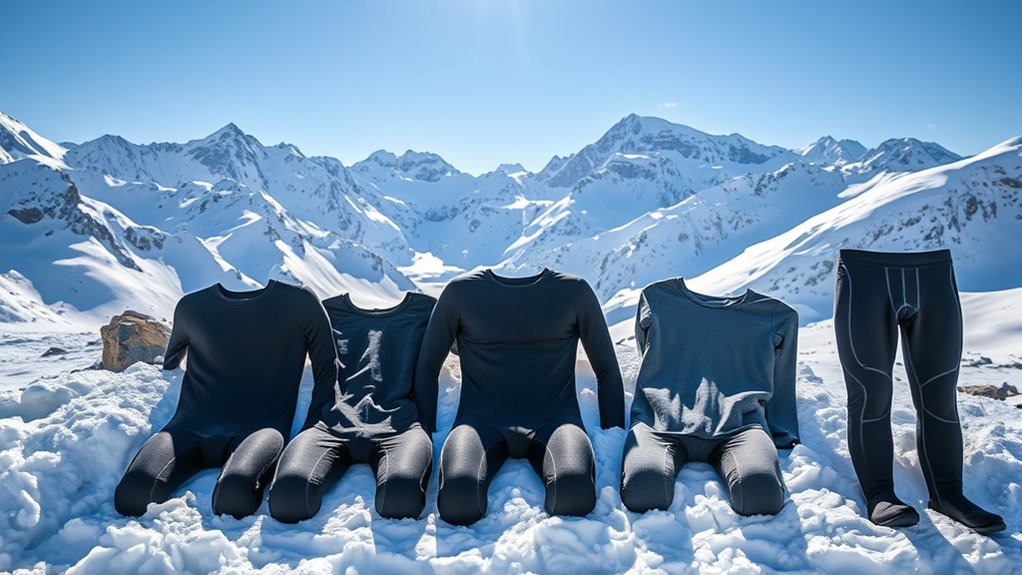 top ski thermal underwear