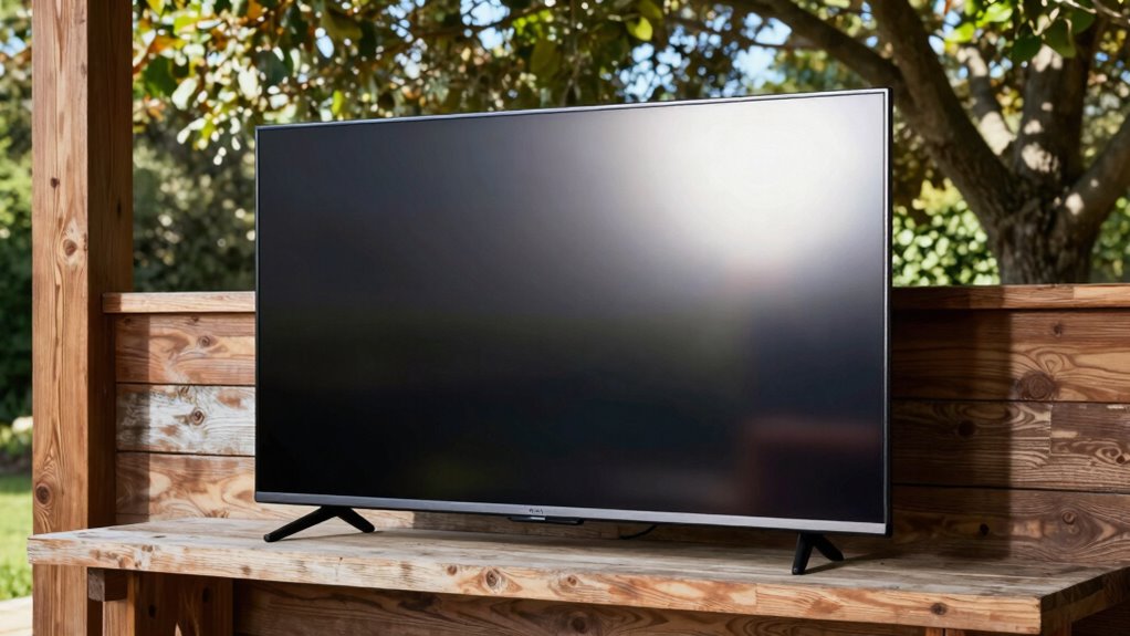avoid glare and water damage