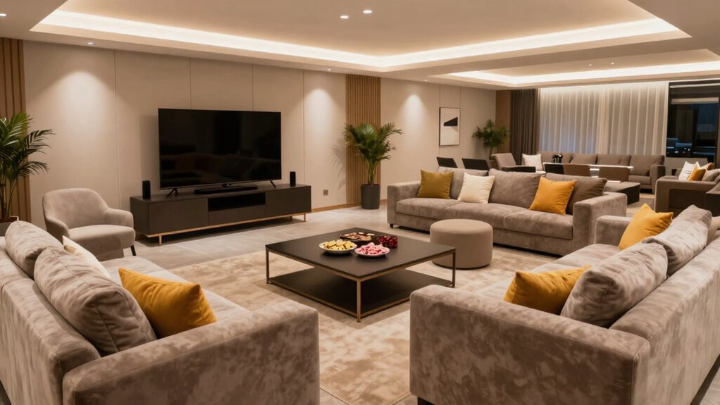 comfortable themed coordinated seating