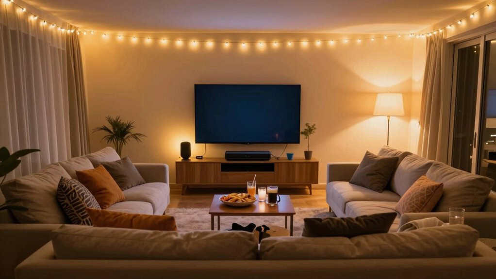 create cozy immersive ambiance