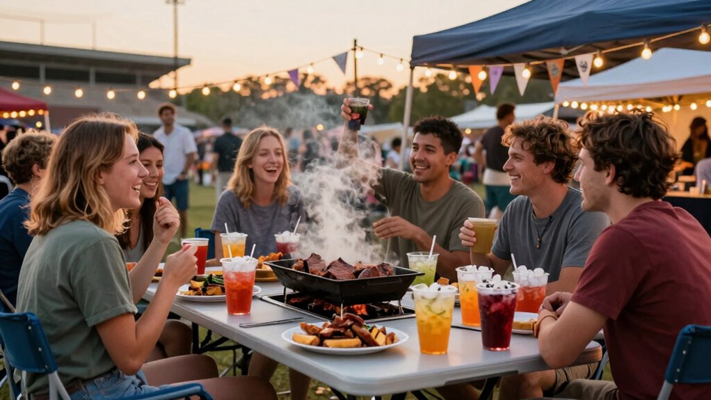creating welcoming tailgate atmosphere
