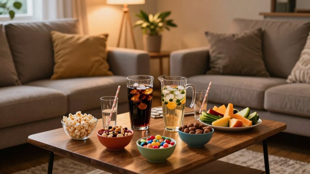 energizing snacks and beverages