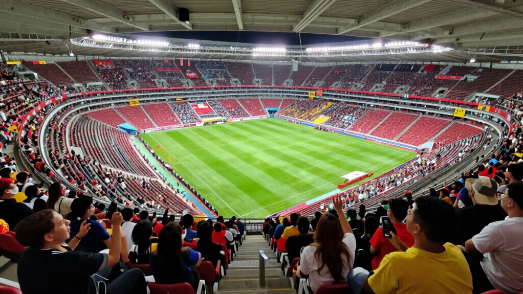 fan focused engaging seating arrangement