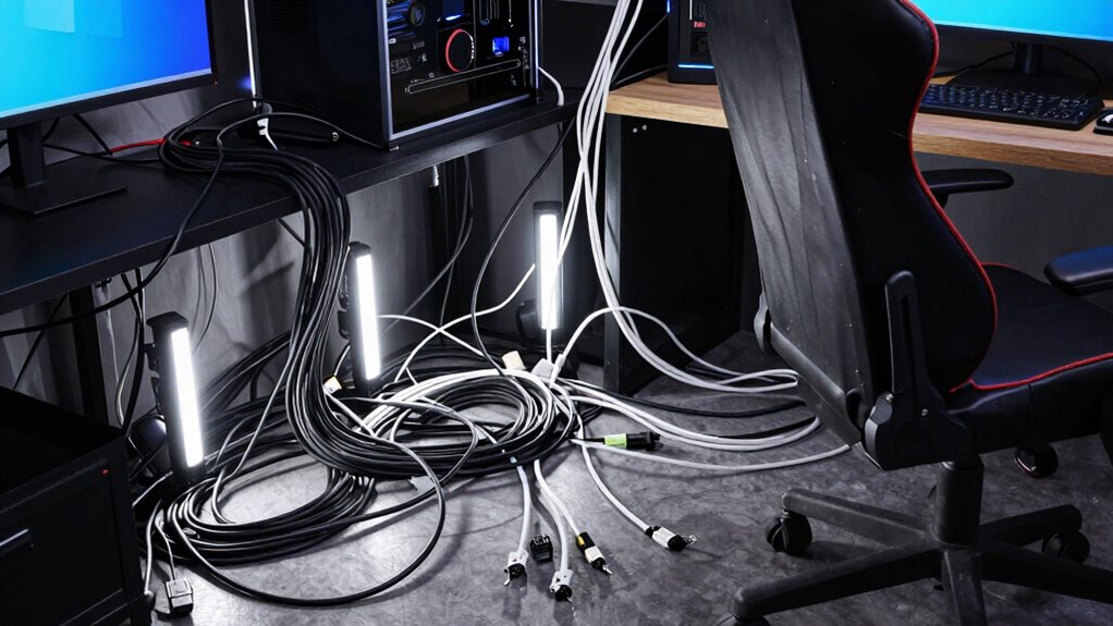 identify and organize cable clutter