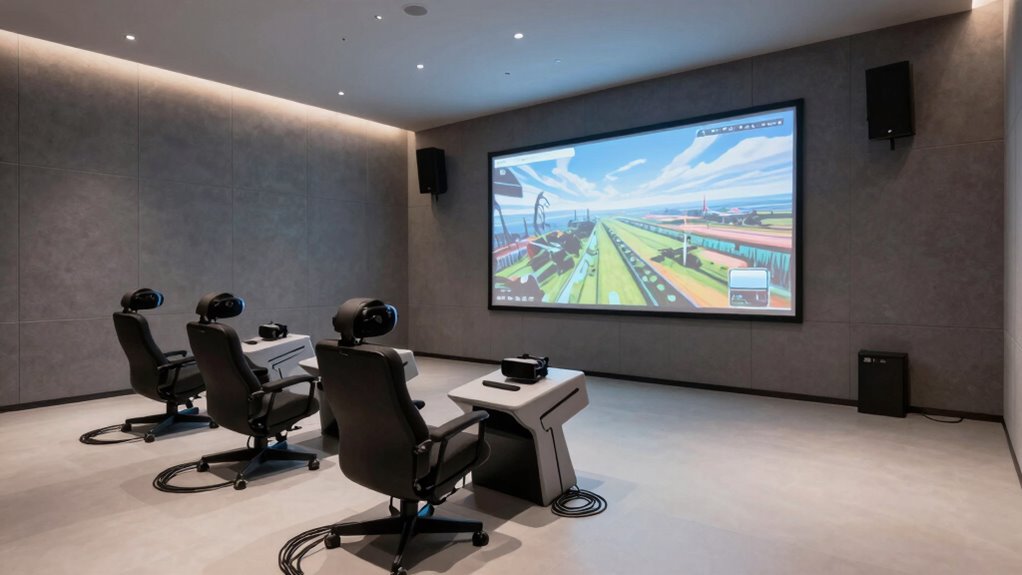 optimized simulator room size