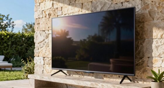 outdoor tv brightness factors