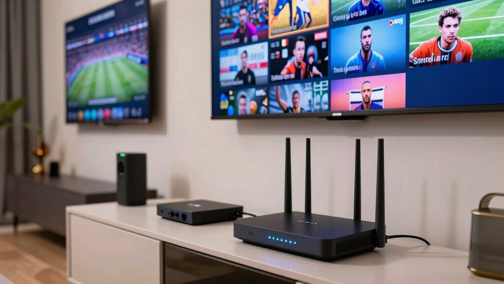 prioritize network for streaming