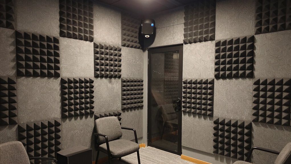 reduce echo through soundproofing