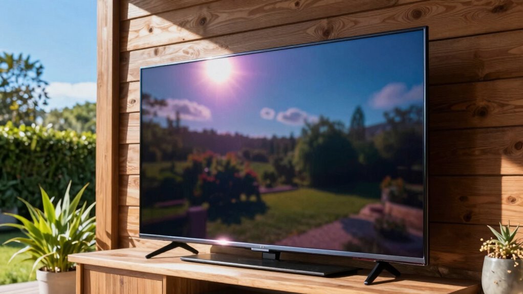 reducing glare enhances outdoor viewing