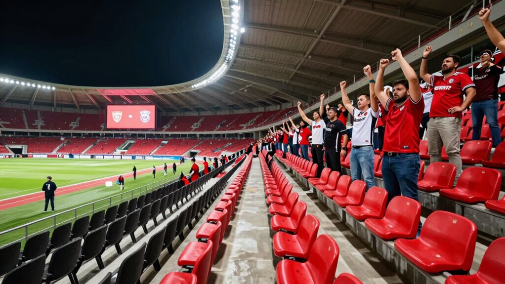 seating for engaged fans