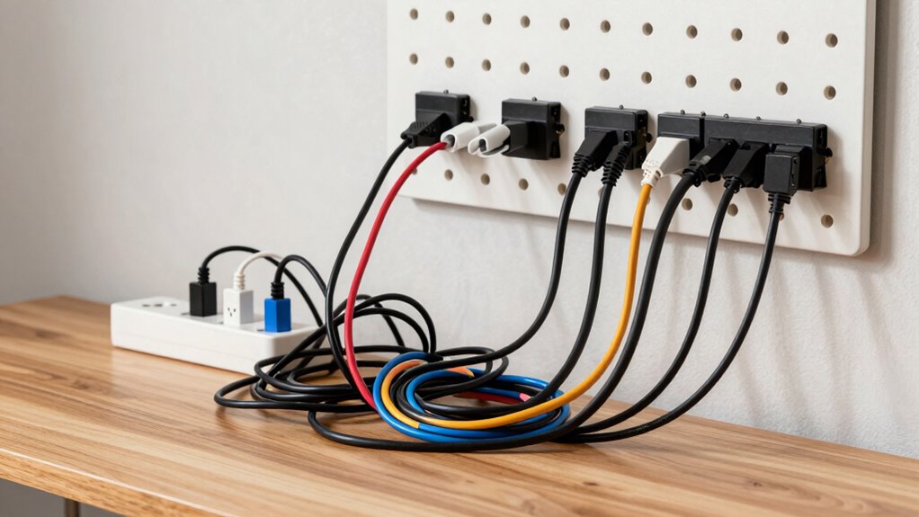 secure organized shielded cables