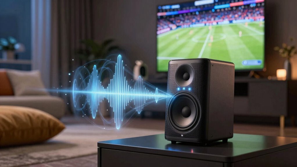 strategic speaker placement enhances immersion