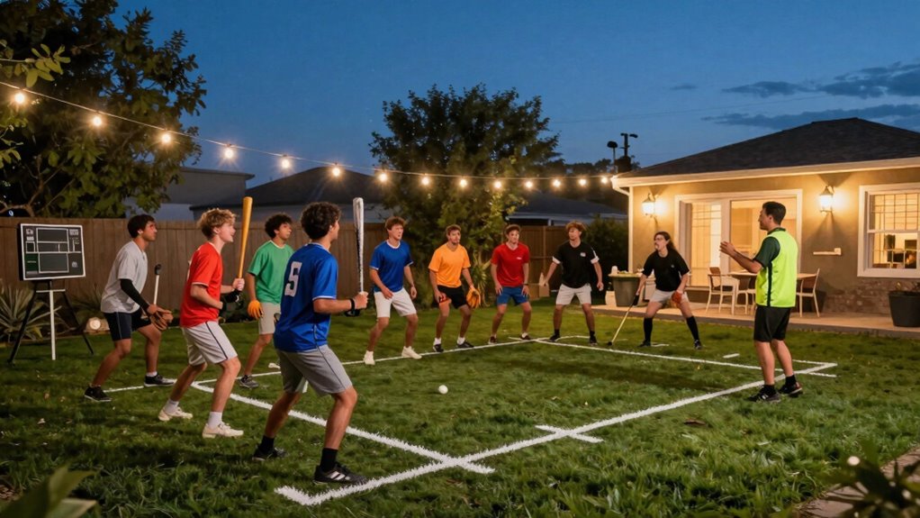 backyard sports night planning