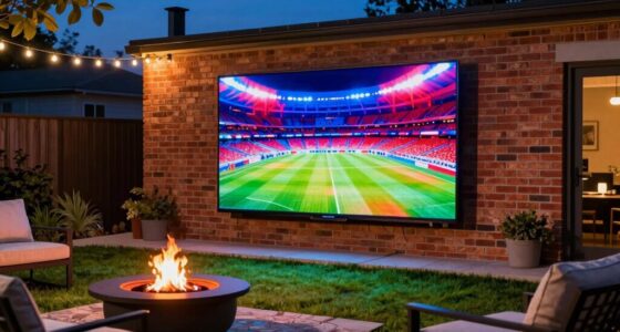 backyard stadiums with smart screens