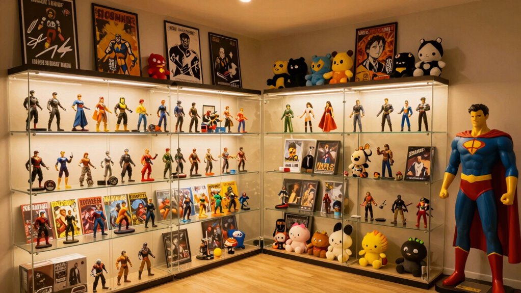 collectibles symbolize personal identity