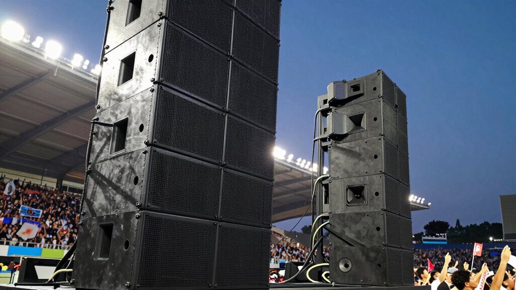 components of stadium sound
