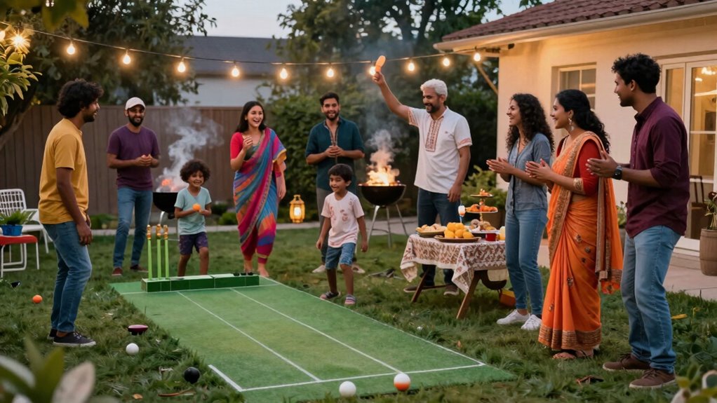 cultural traditions shape backyard activities
