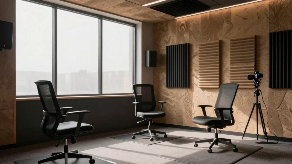 effective sound absorption placement