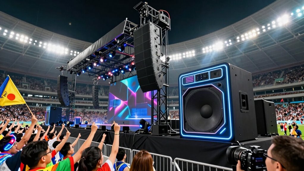 immersive adaptive stadium sound