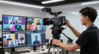 live panel camera setup