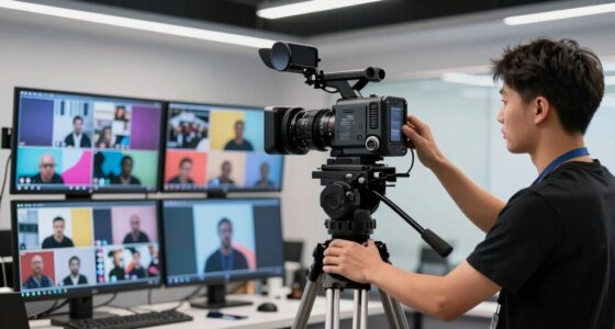 live panel camera setup