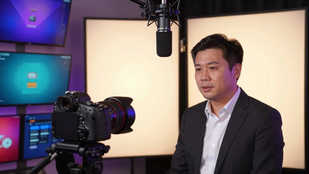 optimal lighting and camera setup
