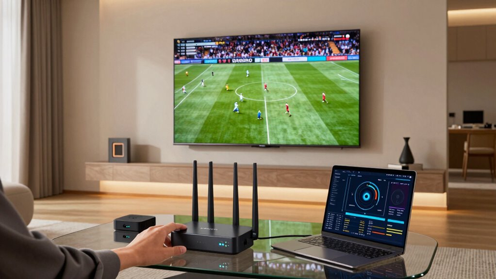 optimize wi fi streaming bandwidth