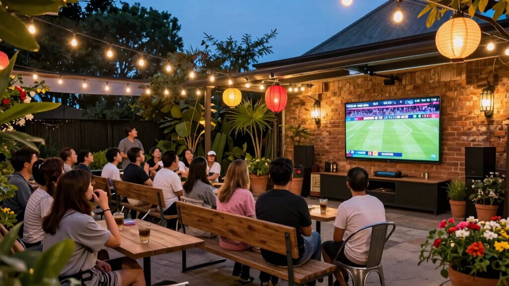 outdoor fan viewing experiences