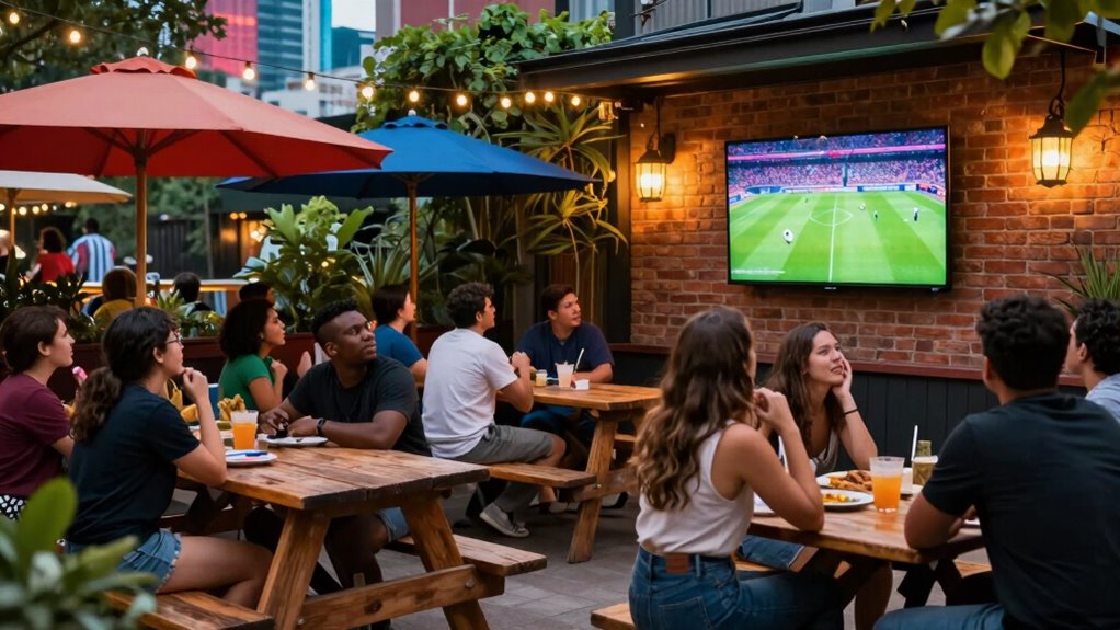outdoor sports viewing experiences