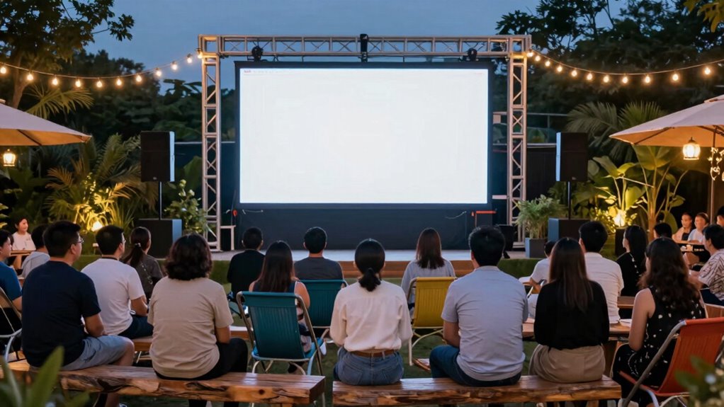 outdoor tech enhanced viewing