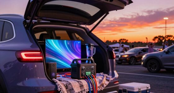 portable power enhances tailgating