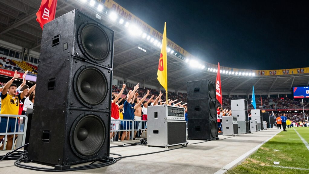 powerful stadium sound systems