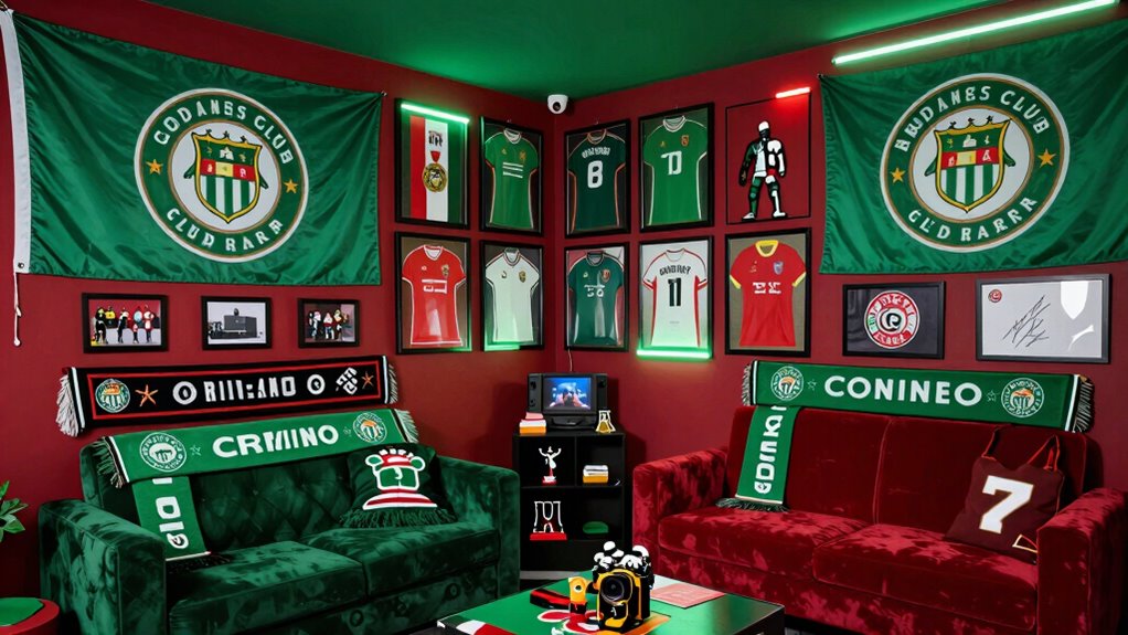 room decorates for team